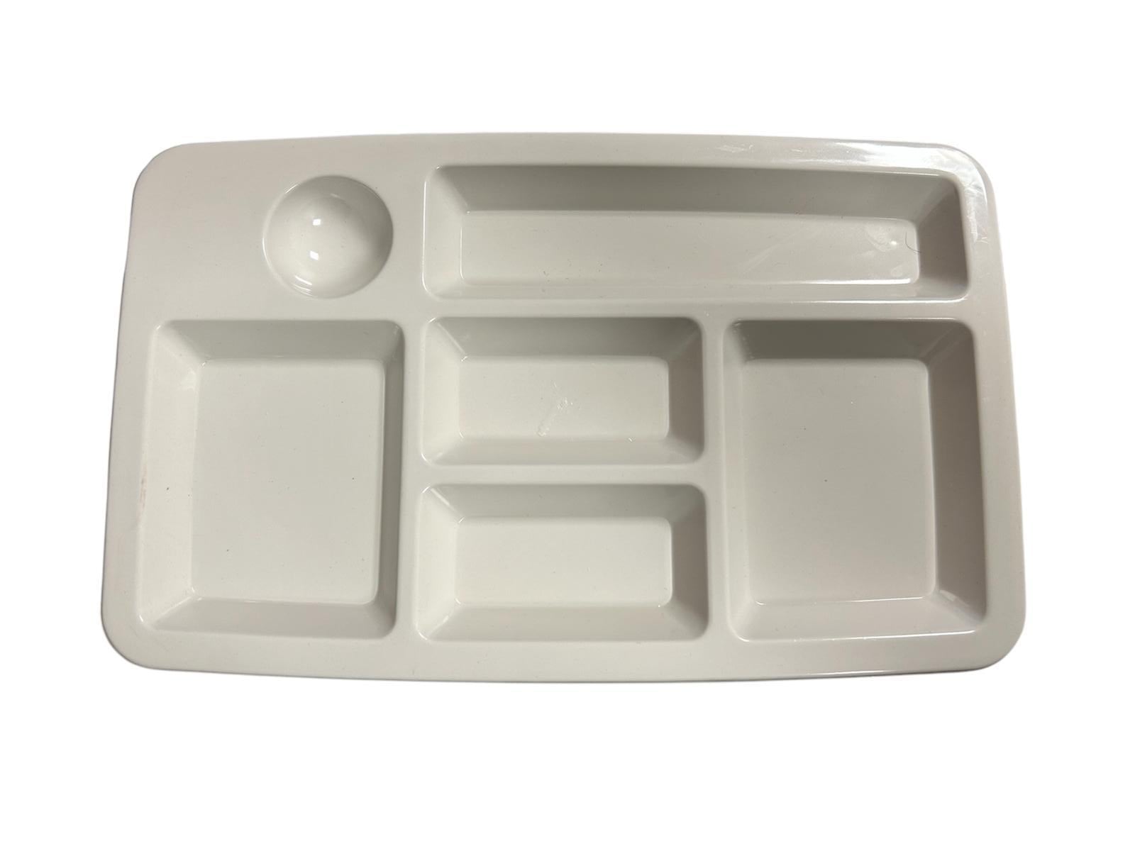 Yumurtalıklı Kahvaltılık Polikarbon Tabldot Tabağı