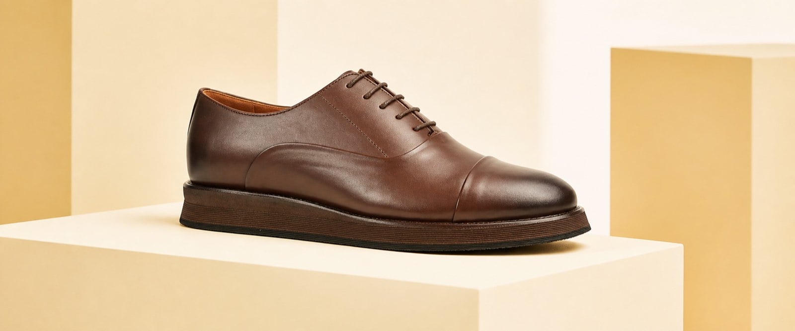 LFR-P2030 Kahve Deri Oxford