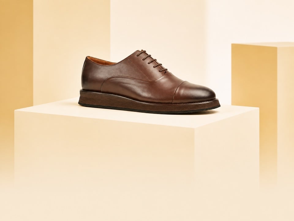 Kahve Deri Oxford