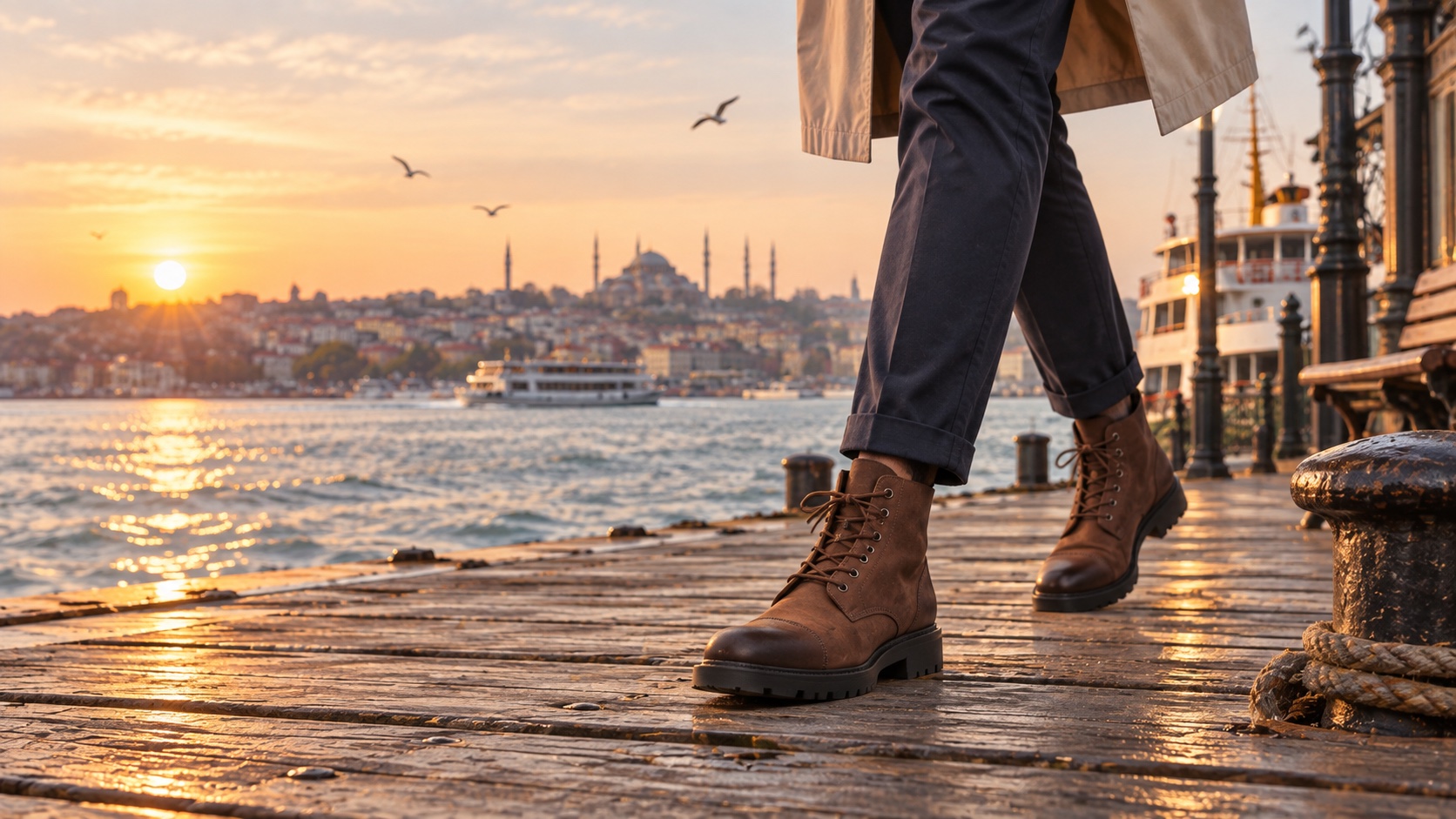 Alex, Kahve Nubuk Merdane Bot ile şehirde