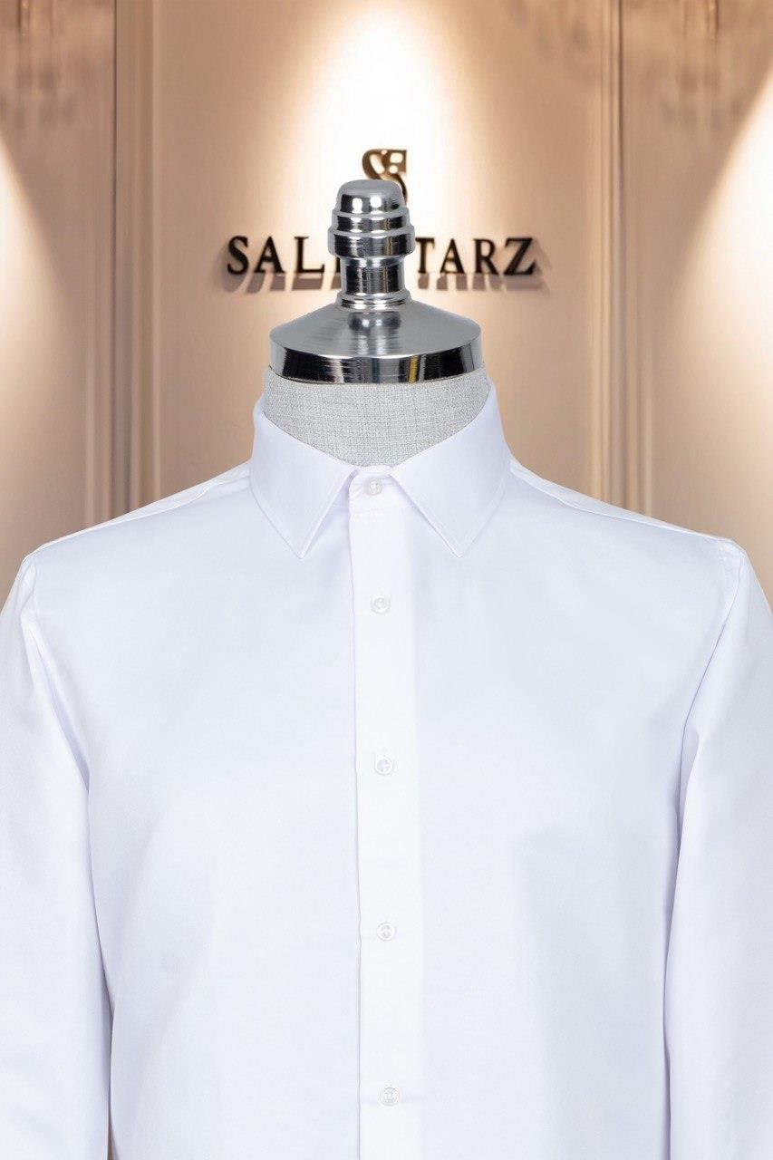 Beyaz Slim Fit Gömlek SD42126