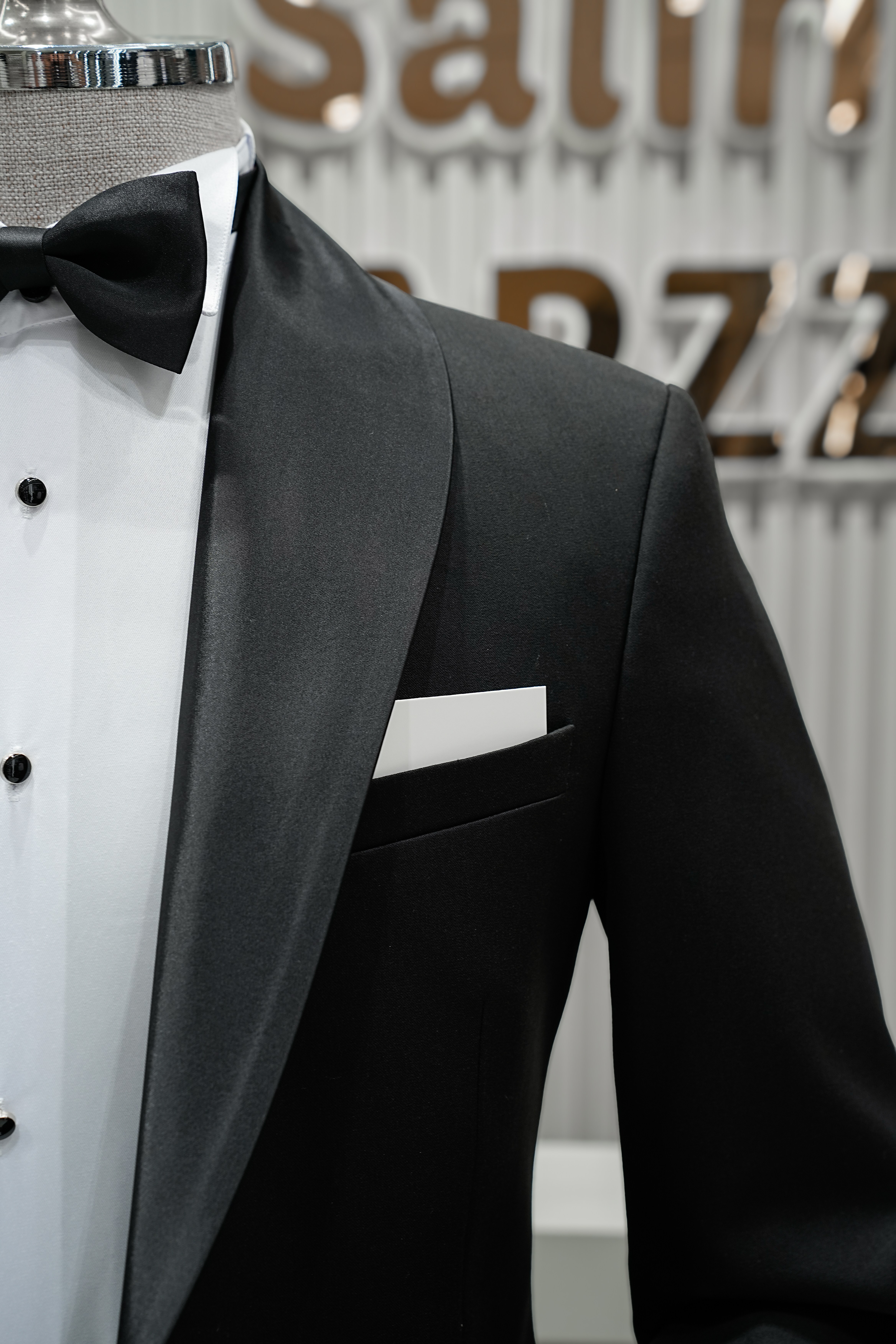 Damatlık İtalyan Kesim Slim Fit Yelekli Siyah SD42507