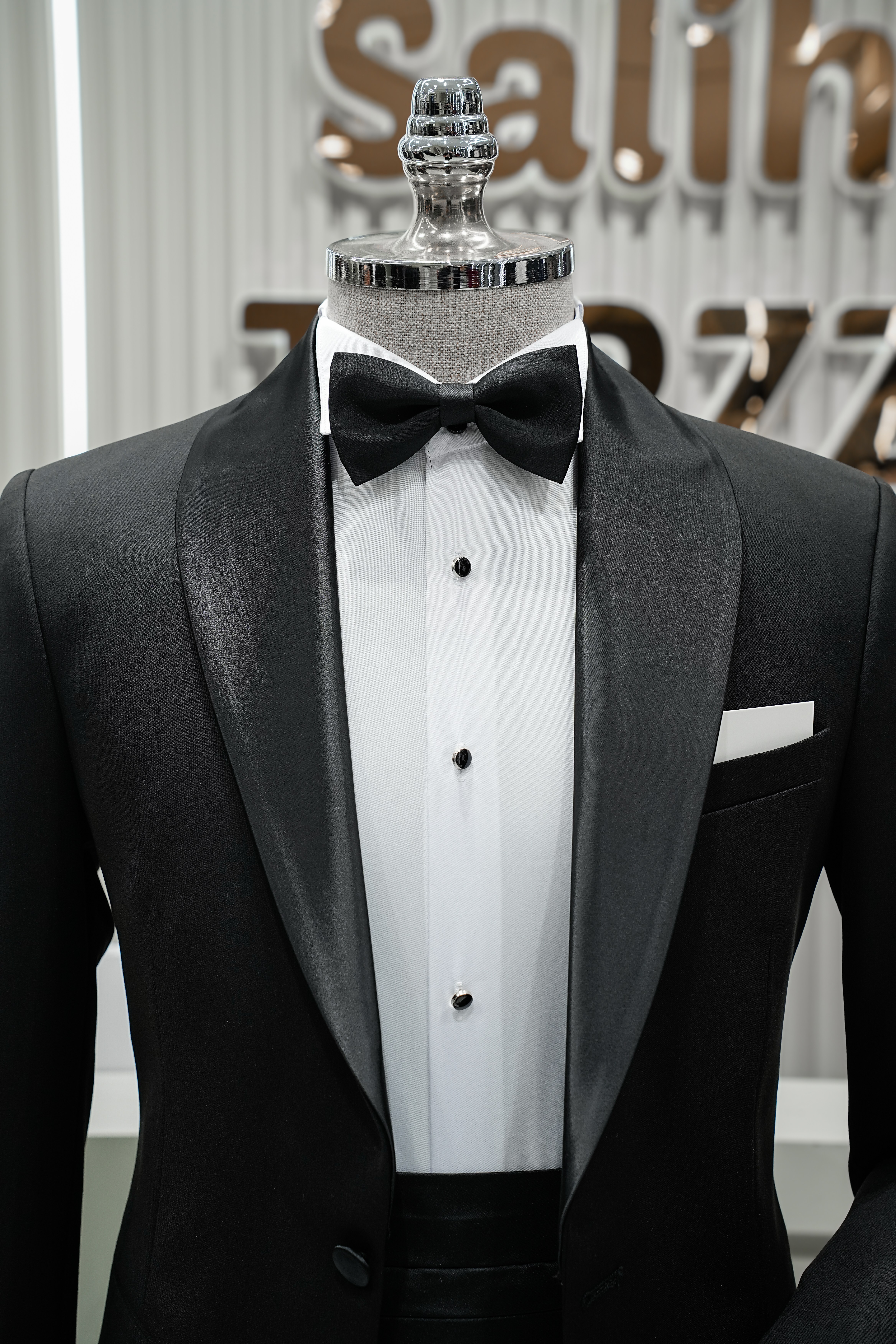 Damatlık İtalyan Kesim Slim Fit Yelekli Siyah SD42507
