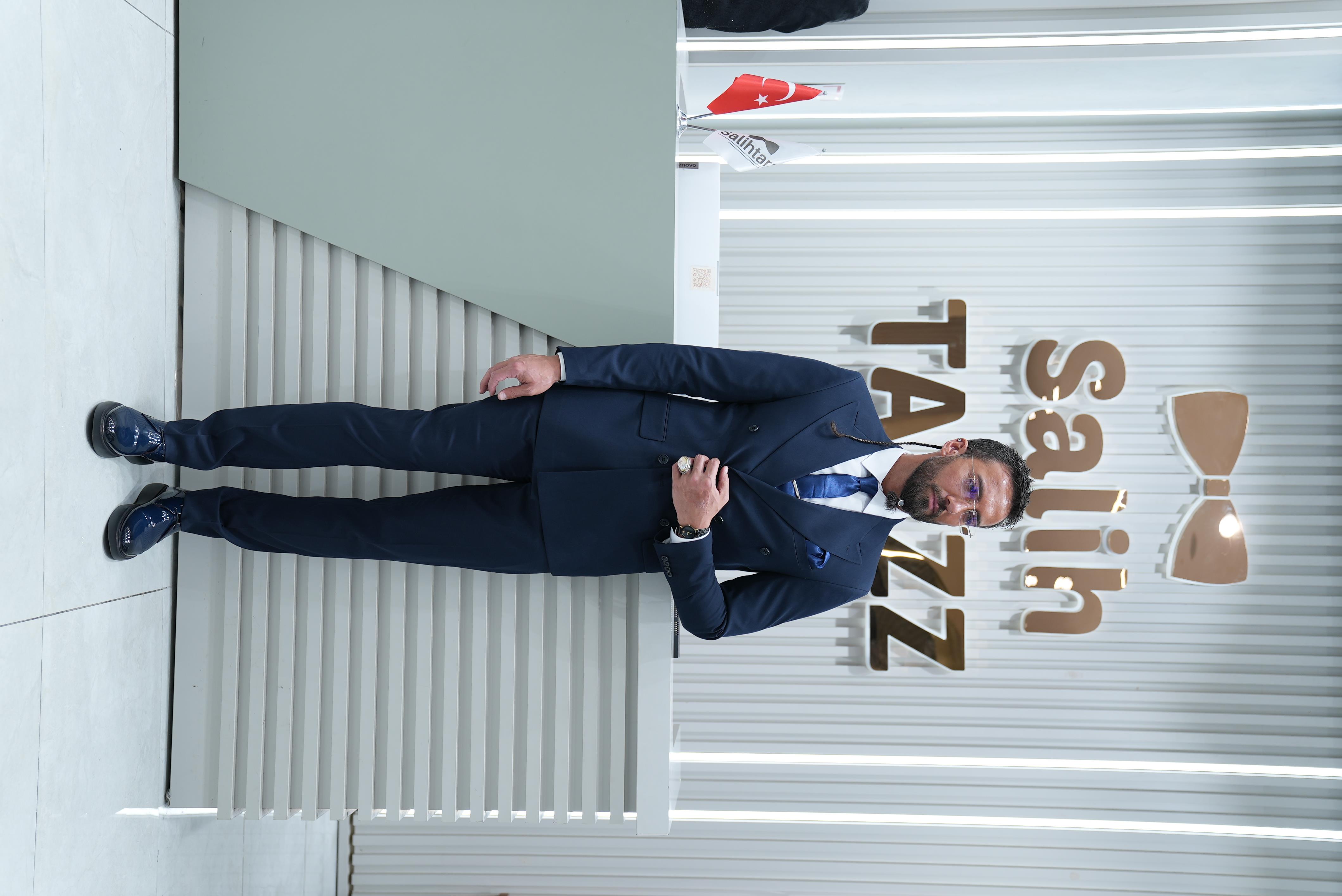 Kruvaze Lacivert Erkek Takım Elbise SD42414