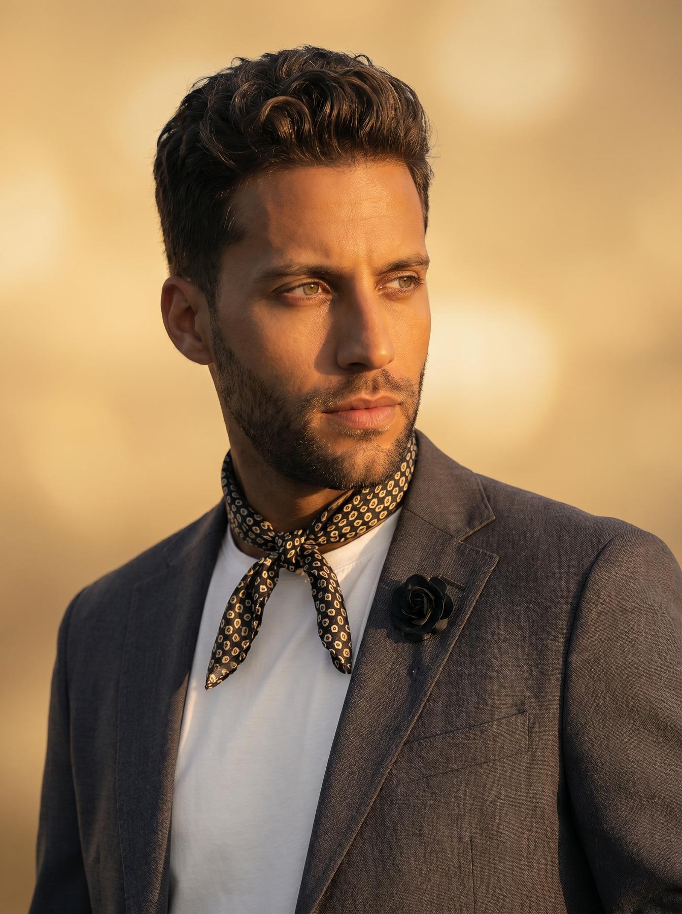 Premium Kahve Erkek Takım Elbise – Slim Fit İtalyan Kesim Modern Tasarım SD42396