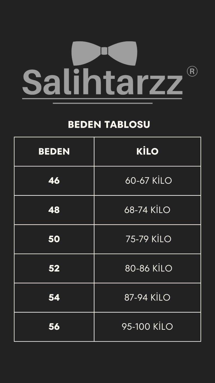 Takım Elbise Gofre İpli Siyah SD4193