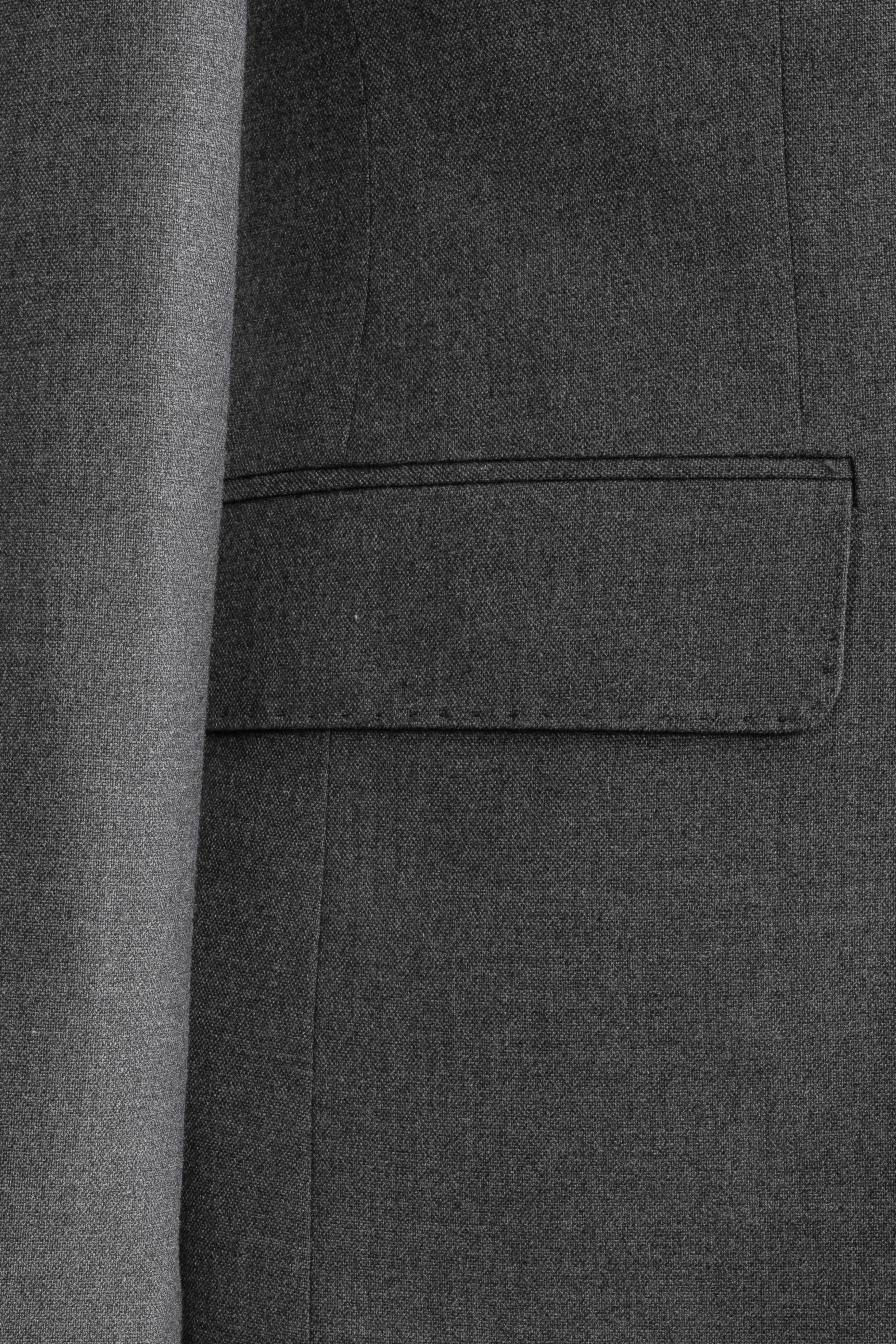Takım Elbise Kruvaze SlimFit Gri SD42156