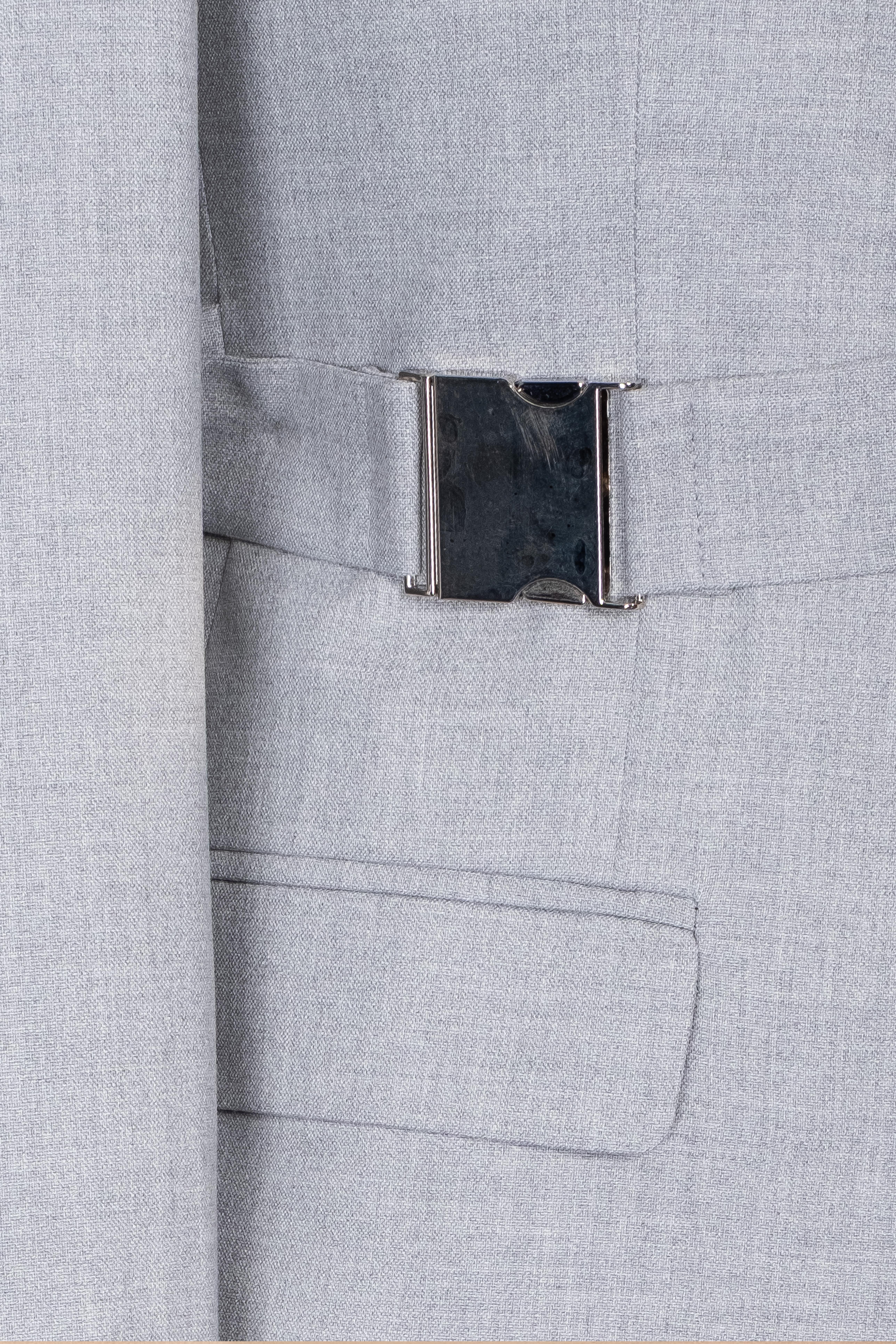 Takım Elbise SlimFit Gri Tokalı Premium SD42333
