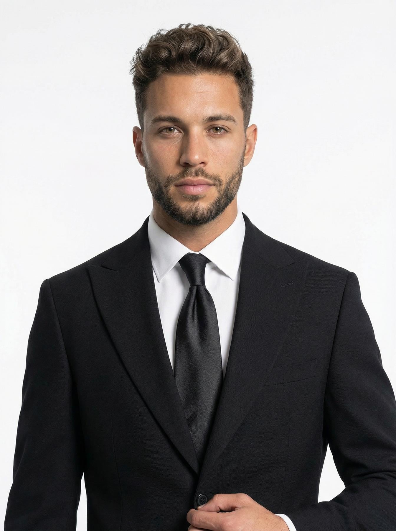 Takım Elbise SlimFit Siyah Premium SD42380