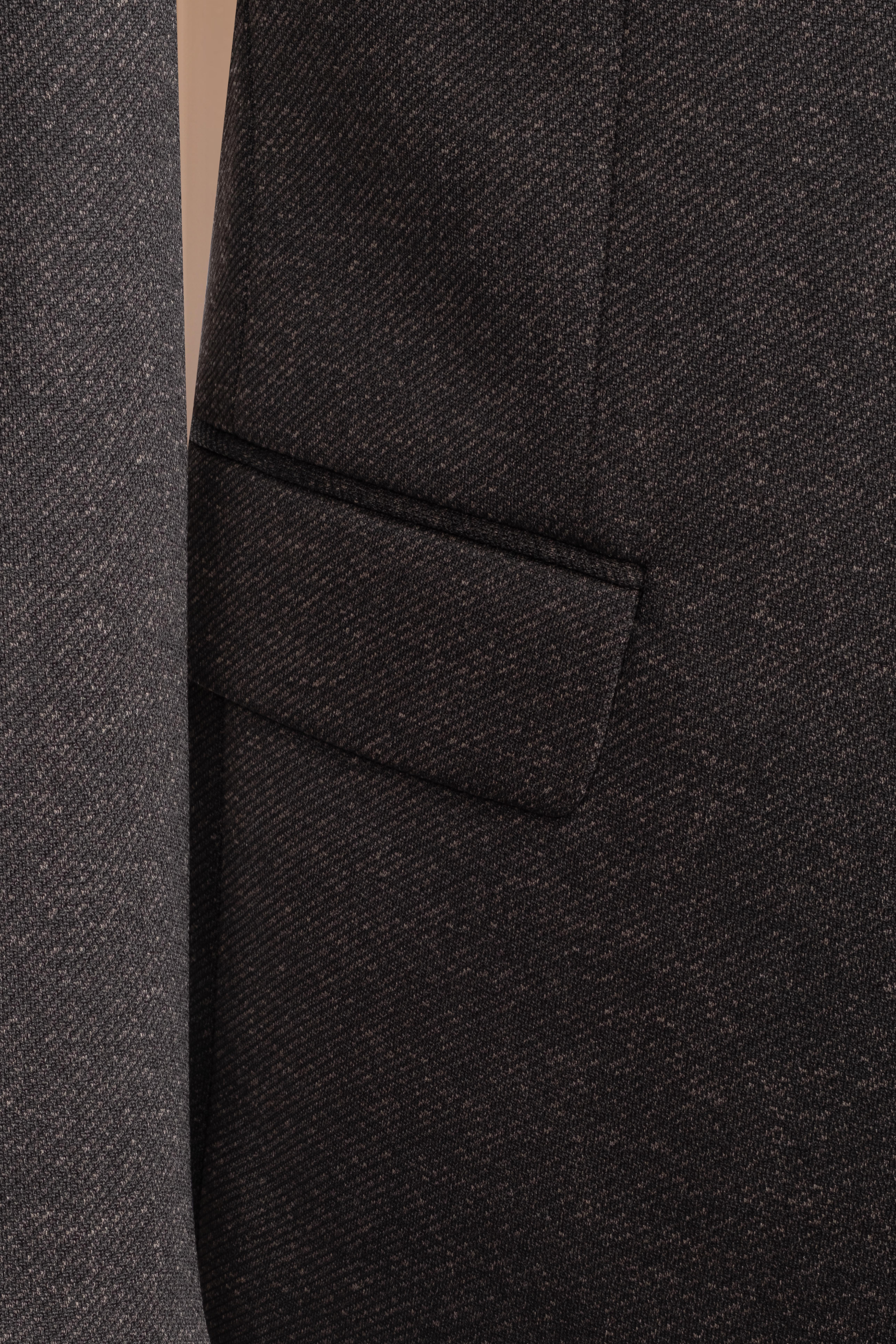 Takım Elbise Yelekli SlimFit Antrasit SD42167