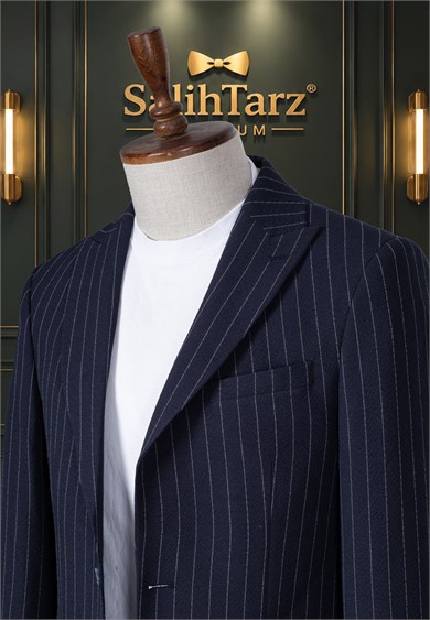 Çizgili Laci Spor Takım Elbise SD42473