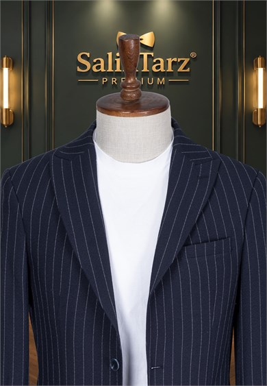 Çizgili Laci Spor Takım Elbise SD42473