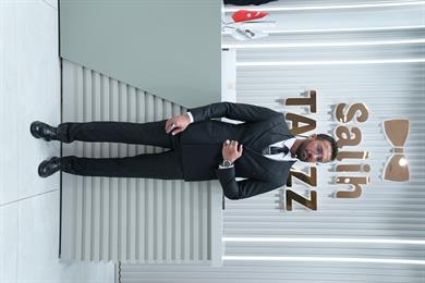 Kruvaze Füme Erkek Takım Elbise SD42418