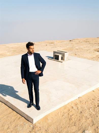 Premium Laci Erkek Takım Elbise – Slim Fit İtalyan Kesim Modern Tasarım SD42399