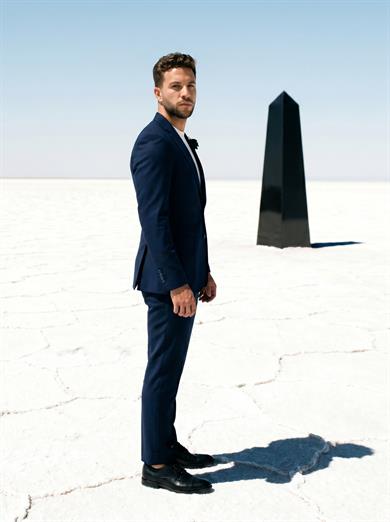 Premium Lacivert Erkek Takım Elbise – Slim Fit İtalyan Kesim Modern Tasarım SD42401
