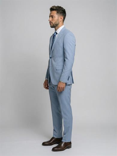 Takım Elbise SlimFit BuzMavi Premium SD42379
