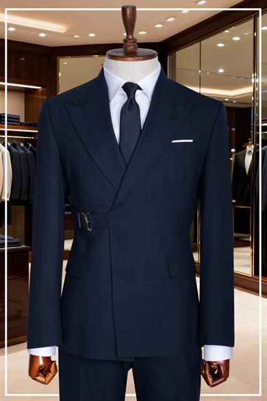 Takım Elbise SlimFit Laci Tokalı Premium SD42330