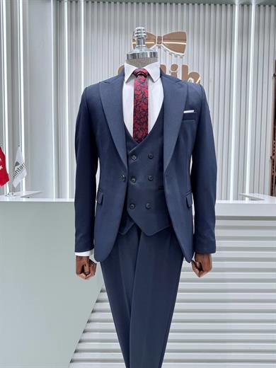 Takım Elbise SlimFit Laci Yelekli SD42317