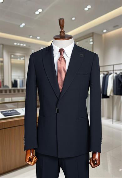 Takım Elbise SlimFit Siyah Premium SD42288