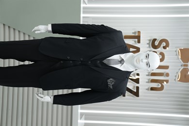 Takım Elbise Yelekli Battal Büyük Beden Siyah SD42432