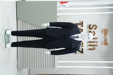 Takım Elbise Yelekli Battal Büyük Beden Laci SD42431