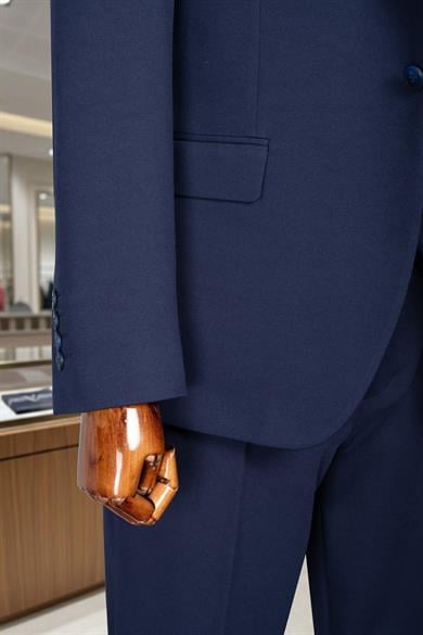 Takım Elbise Yelekli SlimFit Lacivert SD42254