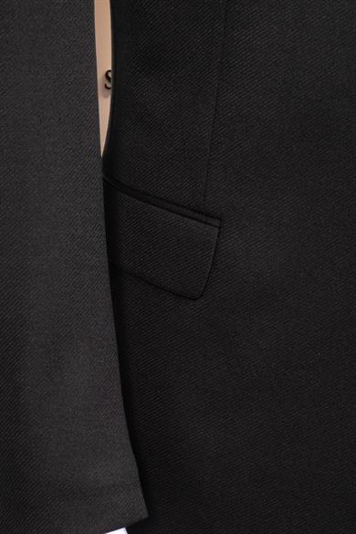 Takım Elbise Yelekli SlimFit Siyah SD42171