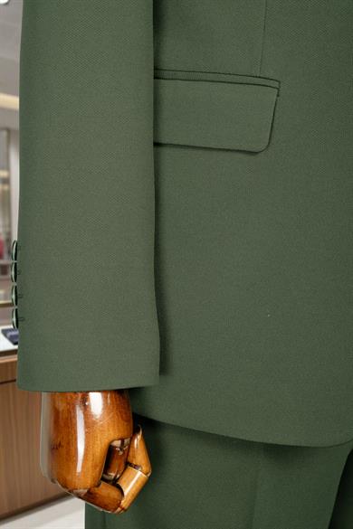 Takım Elbise Yelekli SlimFit Yeşil SD42251