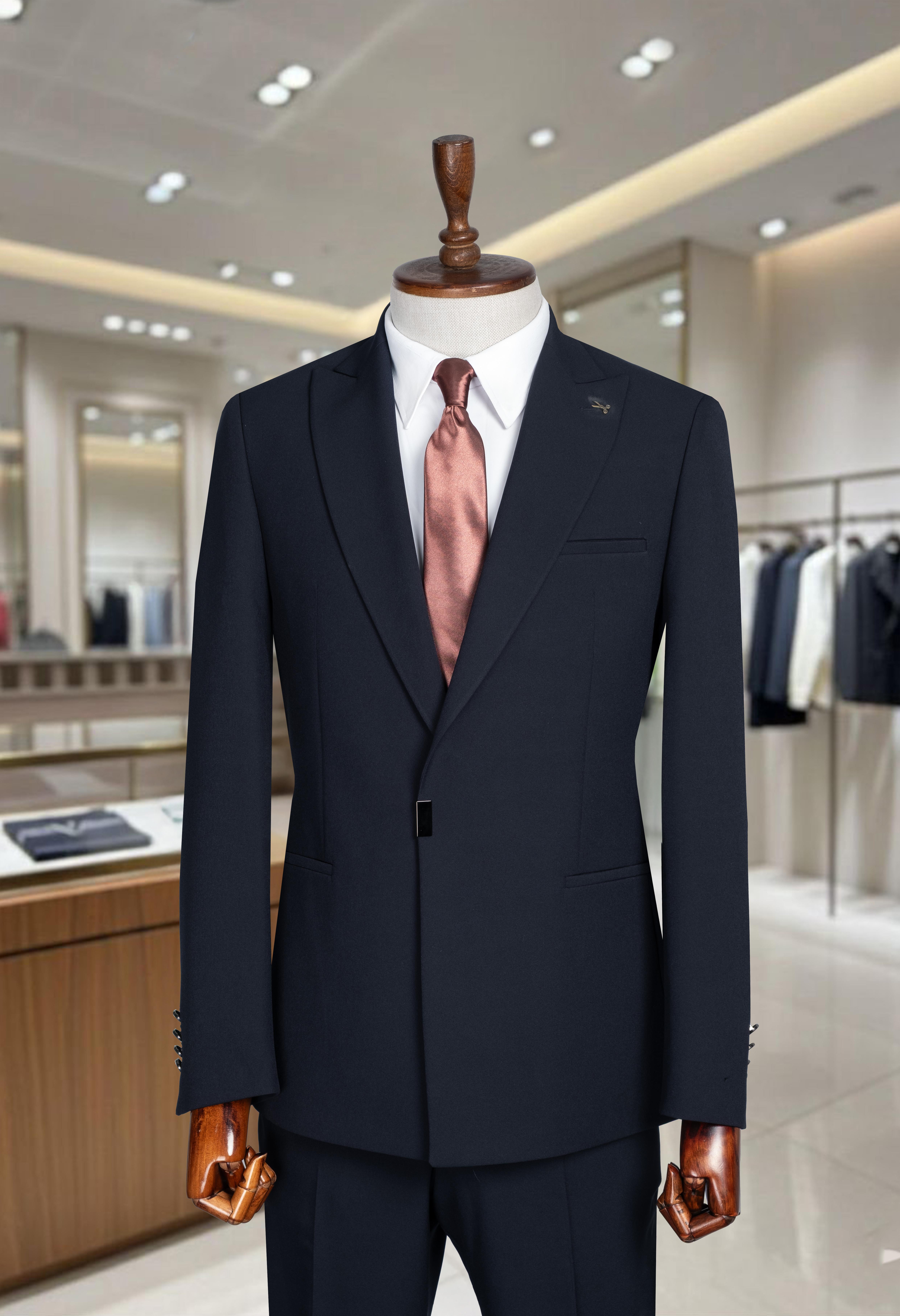 Takım Elbise SlimFit Siyah Premium SD42288
