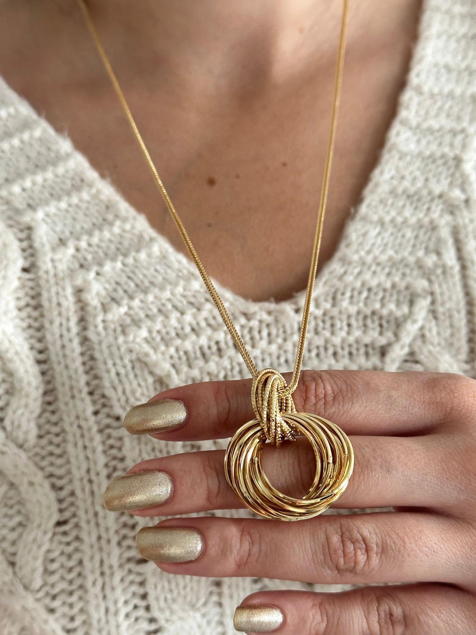 Küme Gold Kolye