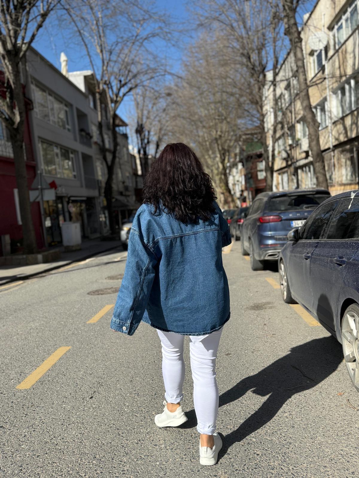 Orijinal Marka Oversize Kot Ceket