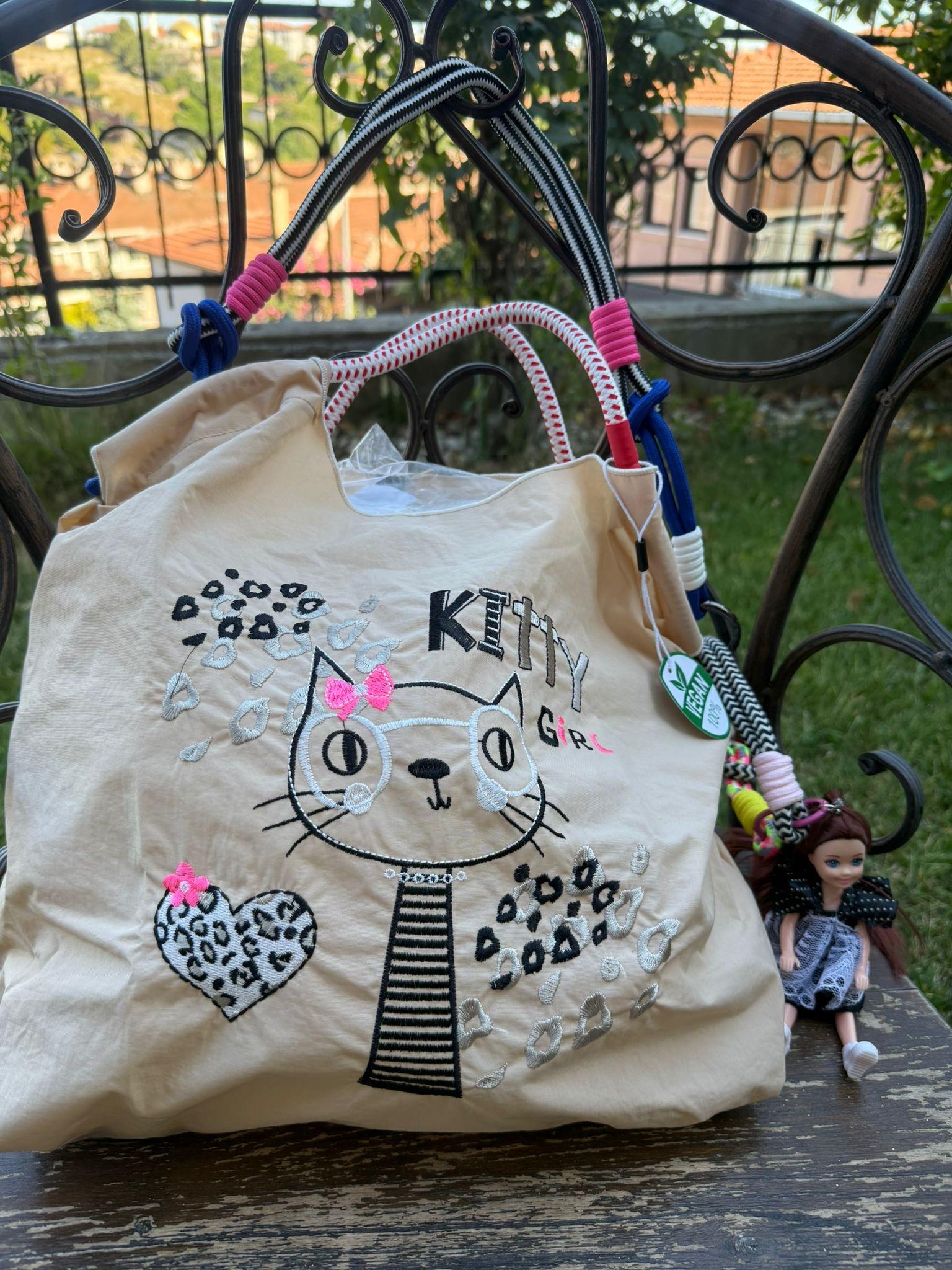 Hello Kitty Vegan Tasarım Çanta