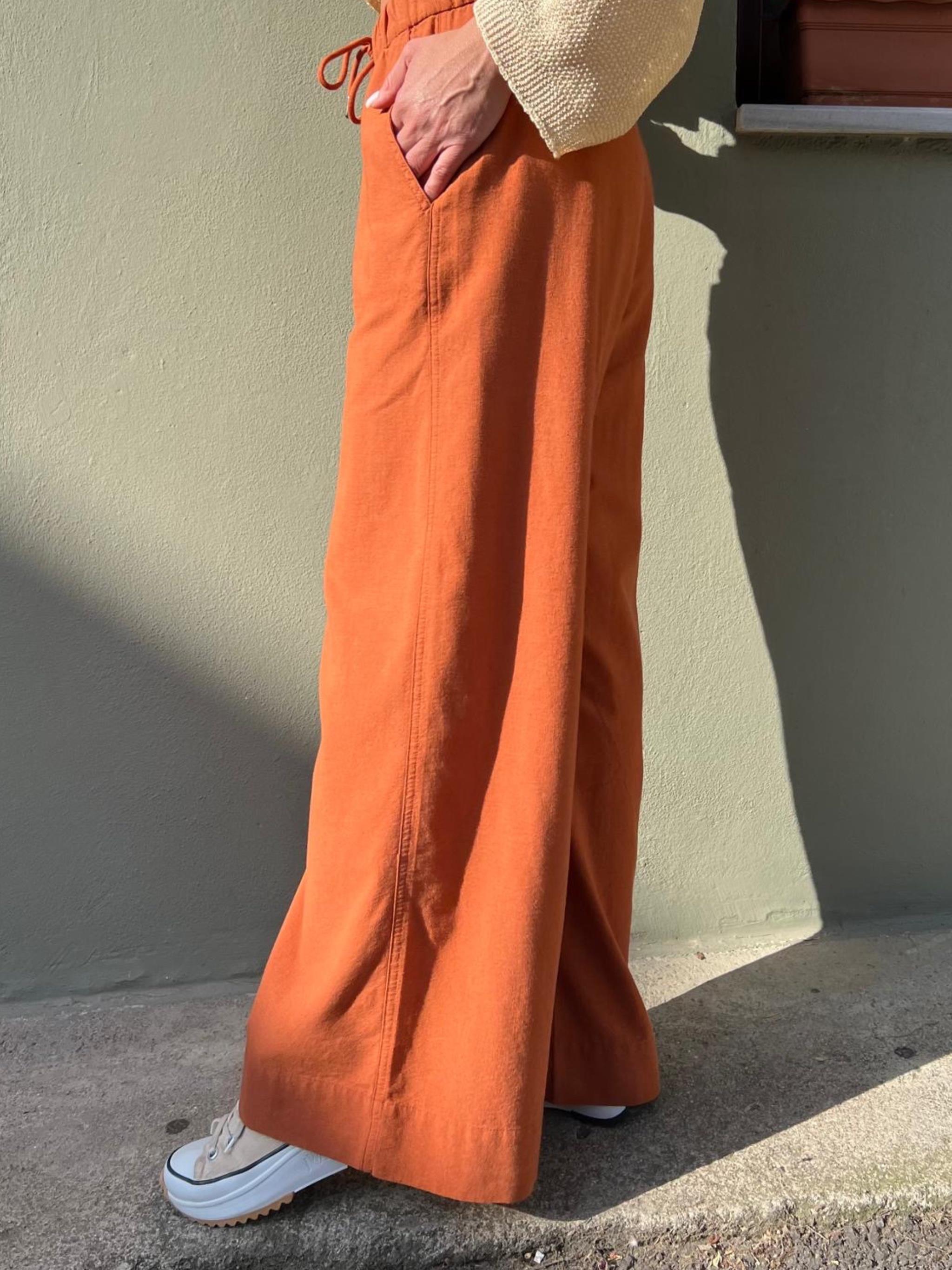 Orijinal Marka Keten Pantolon