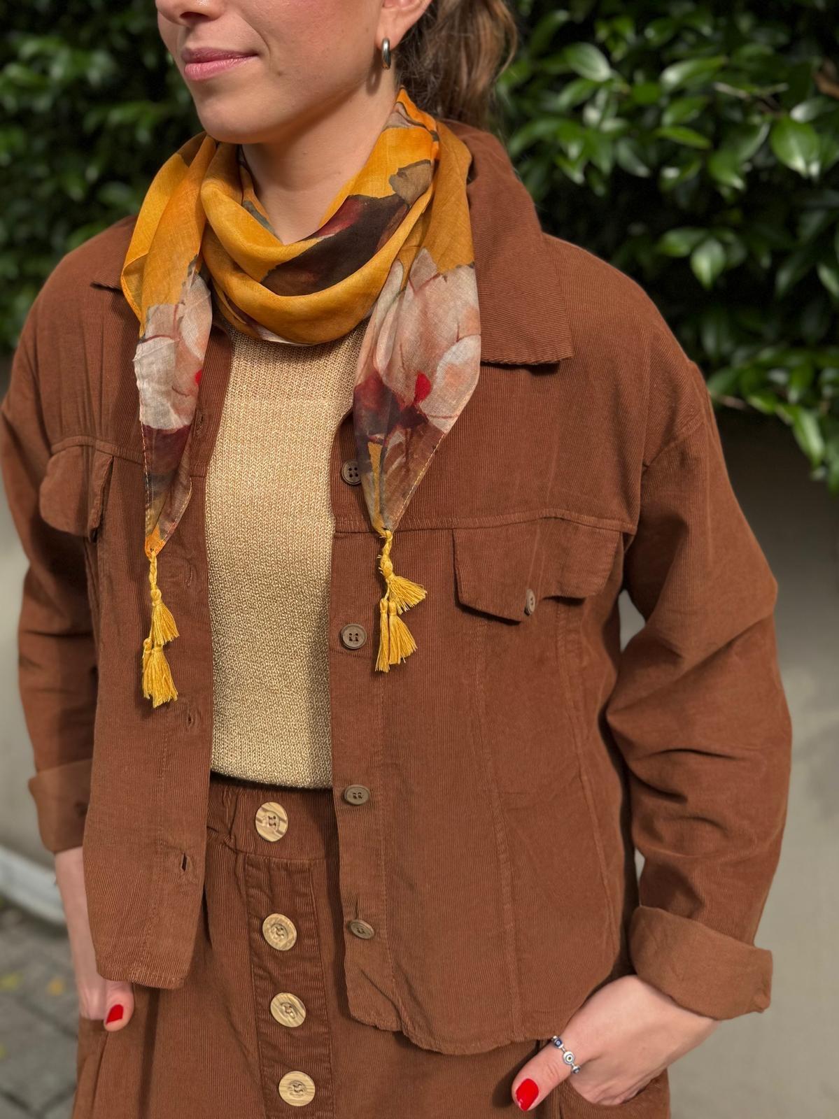 İthal İnce Fitilli Kadife Ceket