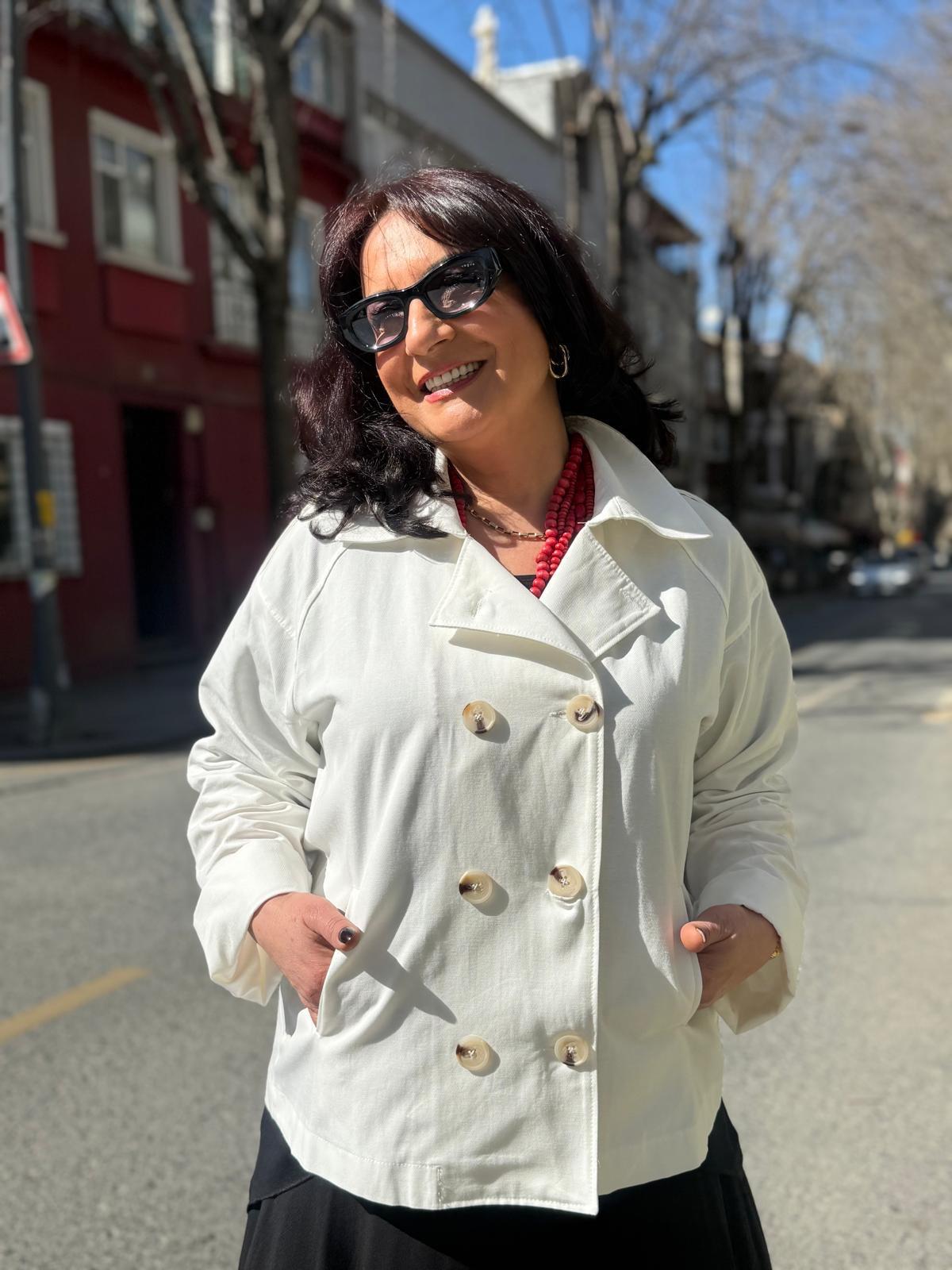 Gabardin Mevsimlik Ceket