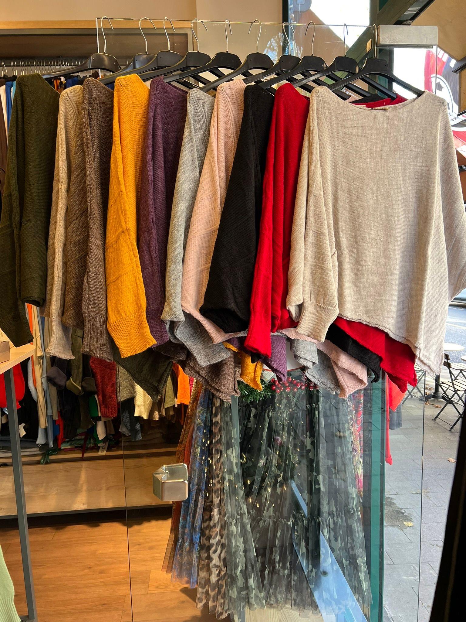 Asimetrik Tek Cep Triko