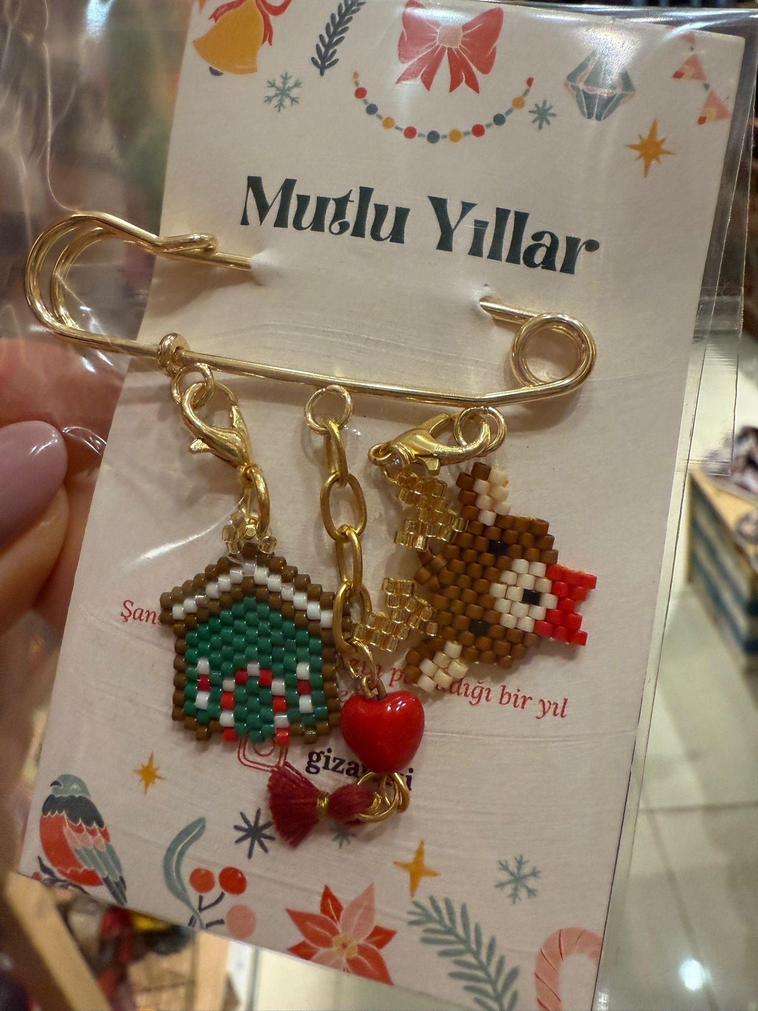 Tasarım Miyuki Broş No5
