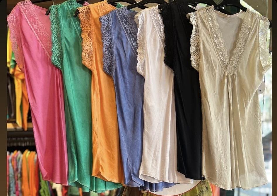 Kolsuz Dantelli İpek Bluz