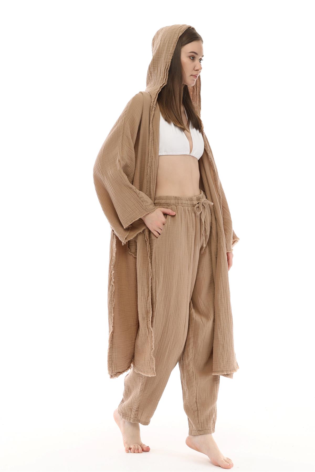Vizon Müslin Kaftan
