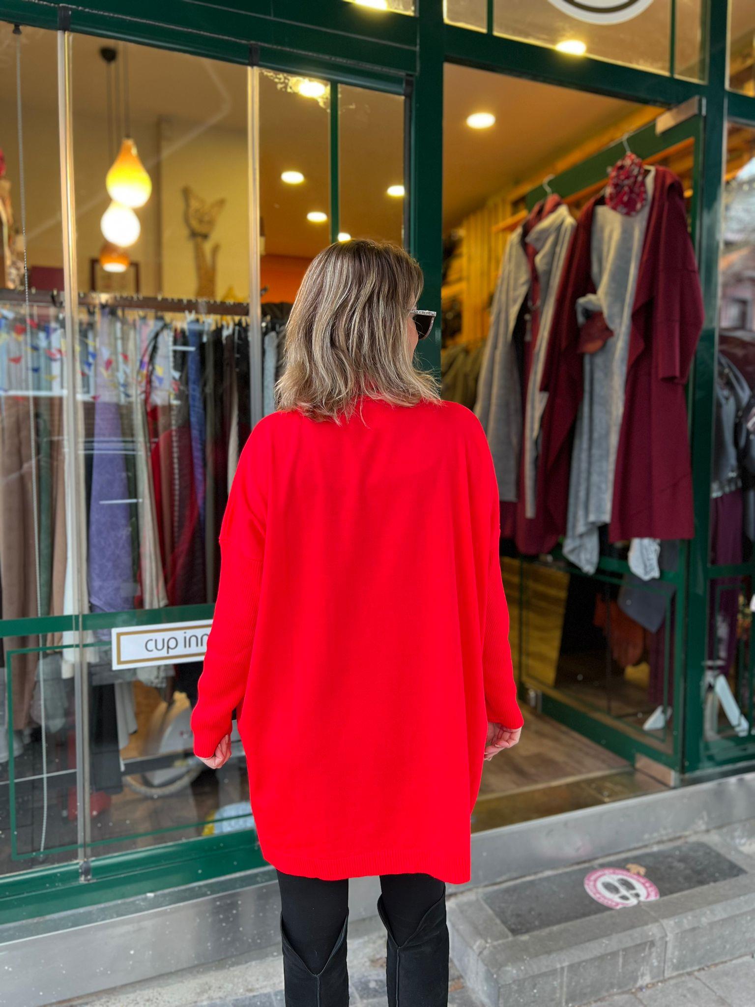 Yarım Balıkçı Triko Tunik