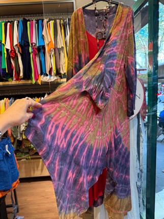 Pembe Batik Kaftan