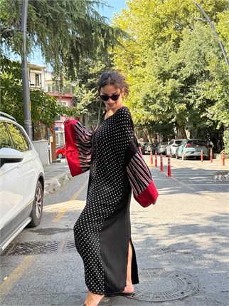 Tasarım Puantiye Elbise