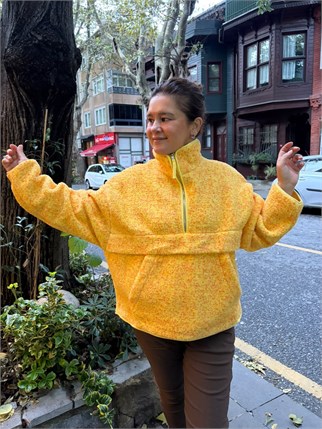 Kanguru Cepli Peluş Sweat