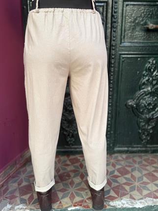 Likralı Havuç Pantolon