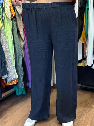 Denny İthal Keten Pantolon