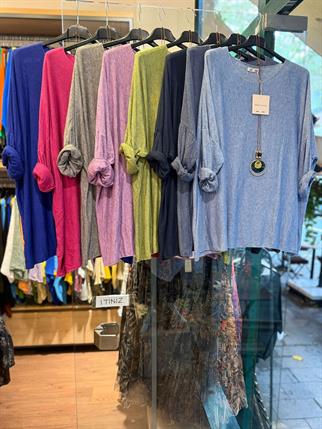İthal Oversize Kolyeli Triko