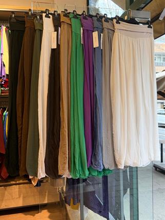 Bol Paça İpek Pantolon