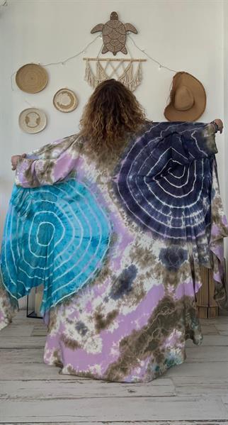 Lila Batik Kaftan