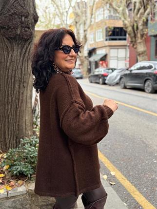 Yumoş Ters Dikişli Kazak