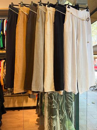 Zaz İthal Keten Pantolon